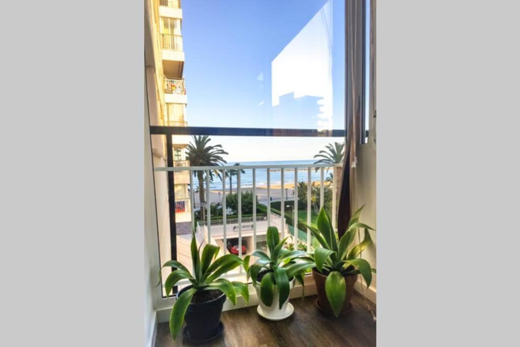 Apartamento Recien Reformado En Primera Linea Con Vistas A La Playa De La Almadraba Benicàssim Eksteriør bilde